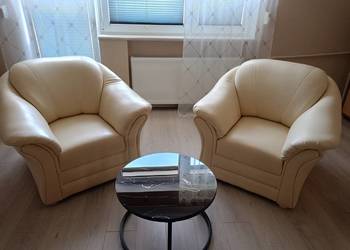 Fotele kolor beżowy 130 zł komplet Rezerwacja