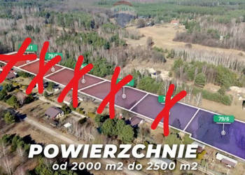 W połowie ogrodzona działka