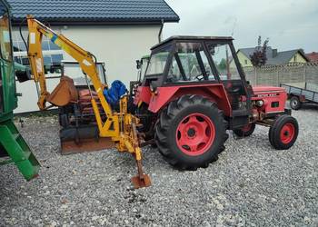 Mikrus 1A koparka do ciągnika polska