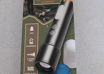 Latarka taktyczna WILD TREK 9 trybów pracy 500 Im – super latarka