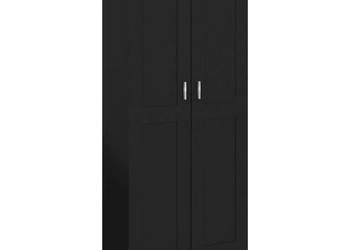 Szafka czarna 825x305x1855 cm materiał drewnopochodny WM-802733