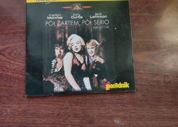 Pół żartem pół serio płyta DVD film Marilyn Monroe Tony Curtis , Jack Lemmo