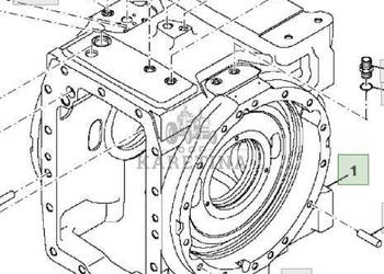 John Deere 8110 8210 8310 8410 Obudowa Dyferencjału Dyfra Dyfer CZĘŚCI RE1…