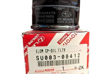 TOYOTA GR86 Oryginal filtr oleju SU003-08412 OE