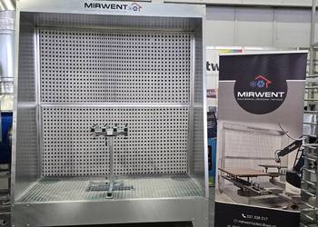 Ściana lakiernicza  MIRWENT MKS 2000 x 2000 pole robocze H-2670