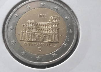 2 Euro Rheinland - Pfalz - Niemcy - 2017 r. men. A i J