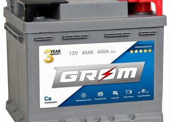 Akumulator 45Ah 450A EN  GROM Premium DTR Akumulator 45Ah 450A EN  GROM Premium DTR