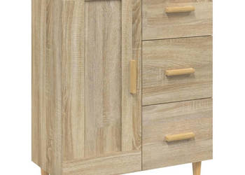 Szafka dąb sonoma 695x34x90 cm materiał drewnopochodny WM-812225