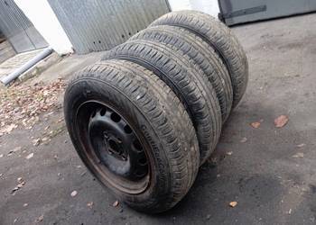 Komplet kół 4x100 Opony Continental 6mm