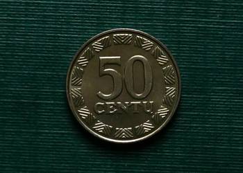 LITWA - 50 centów, 2000r