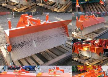 Zamiatarka półotwarta do śniegu i piasku - hydrauliczna