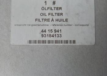 4415941/93184133 Filtr oleju Movano,Vivaro 2.2/2.5 DTI