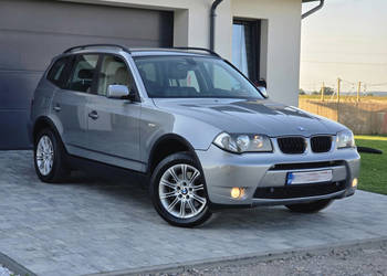 BMW X3, 2.0D, 150KM, 4x4, Klima, Skóra, Nowa Dwumasa, Zamiana, Raty!