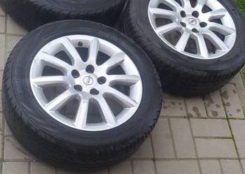 Alufelgi 16cali 5x110 koła letnie z oponami opel saab
