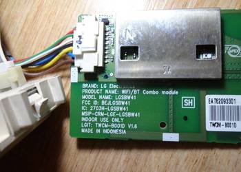 WiFi Bloototh Pilot MENU LGSBW41 (LG 42LB650V)