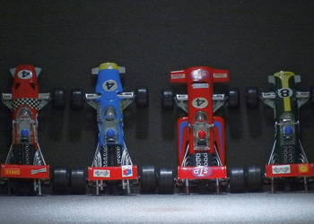 4x Polistil Ferrari F1 Lotus Climax 1:32 Made in Italy