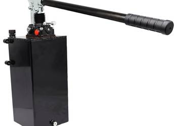 POMPA HYDRAULICZNA Ręczna Dwustronna 25cm3 PRBD + Zbiornik 10L [4374]