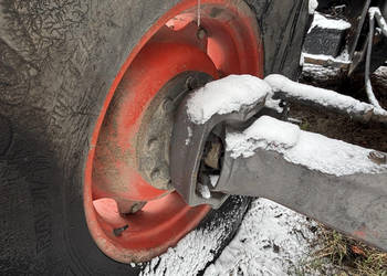 CLAAS RENAULT ATLES 936 RZ V5 Oś Przednia Zwolnica Zwrotnica Pochwa Mechan…