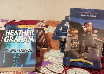 Romanse, powieści historyczne - zestaw 22 książek