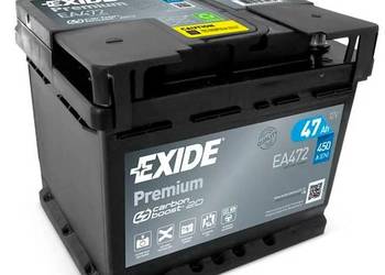 Akumulator 47Ah 450A Exide Premium