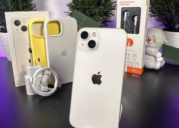 iPhone 13 128GB | Bateria 100% | Stan Idealny | Pudełko | Gwarancja