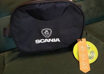 Praktyczna, elegancka saszetka kosmetyczka z logo SCANIA