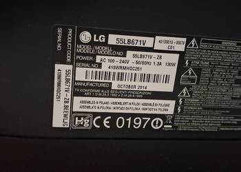 LG55LB671 smart tv-wi-fi śliczny