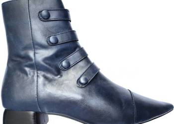 37 Find botki granatowe 24 cm Made in Spain