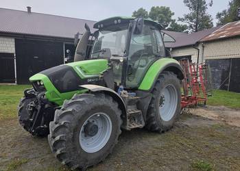 Deutz fahr 6120.4 stan bardzo doby, 4 nowe opony