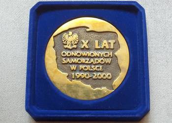 MEDAL PAMIĄTKOWY POWIATU BIALSKIEGO - X LAT SAMORZĄDÓW