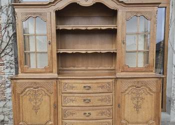 Stylowa komoda ludwikowska z nadstawką