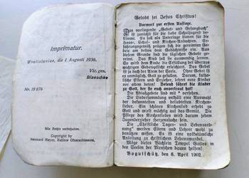 Modlitewnik 1936 r. Modlitewnik 1936 r.