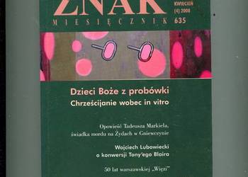 Znak Miesięcznik Rok 2008 8 nr 635