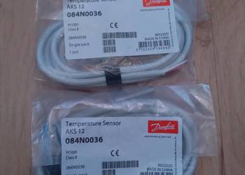 Czujnik temperatury, DANFOSS AKS 12 (084N0036) - (Pt1000) 1,5m