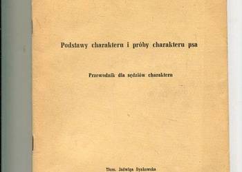 Podstway charakteru i próby charakteru psa Przewodnik dla