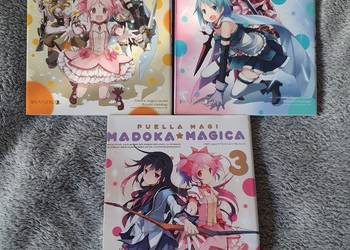 Puella Magi - Madoka Magica - zestaw 3 tomów, wydanie 1, 2013 rok, MANGA