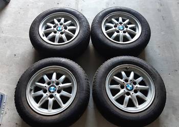 Koła 195/65R15 alufelgi BMW + opony zimowe 8mm Koła 195/65R15 alufelgi BMW + opony zimowe 8mm