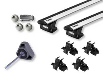 bagażnik Thule Wingbar Evo/Seat Leon 5DR 2013-2020, belki + 2 bagażniki