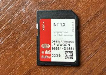 Oryginalna karta SD nawigacji Kia oem