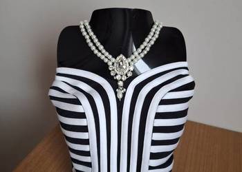 Klasyczny, delikatny naszyjnik na specjalną okazję