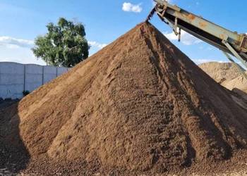 SIANA ZIEMIA OGRODOWA CZARNOZIEM na podniesienie terenu Koparka Tanio