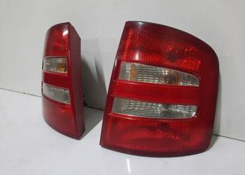 306G. SKODA FABIA I KOMBI SEDAN  99-08 LAMPA LEWA PRAWA TYLNA EUROPA