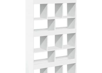 Regał/przegroda biały 100x33x1875cm materiał drewnopochodny WM-3309537