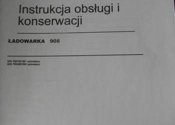 dtr instrukcja obsługi ładowarka CATERPILLAR 908 i iNNE