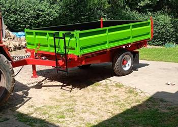 Przyczepa jednoosiowa kiper