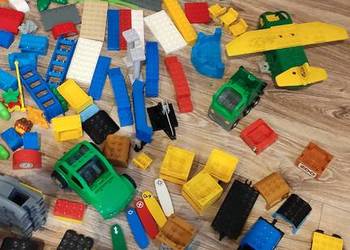 LEGO Duplo, tory, kolejka, klocki