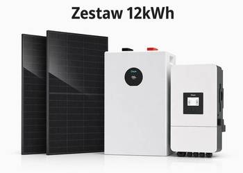 Zestaw budżetowy 12kWh LV (panele, inwerter 3 fazy, magazyn 16 kWh)