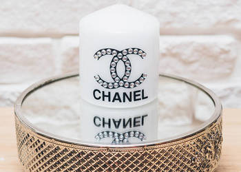 Świeca ręcznie zdobiona CHANEL