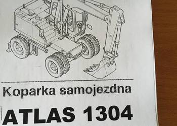 dtr instrukcja obsługi ATLAS TEREX 1304 i iNNE
