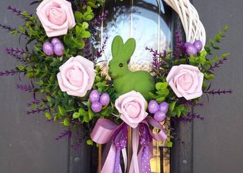 Wianek wiosenny wielkanocny